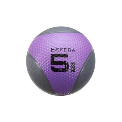 Trendy Esfera Rubber Medizinball 5kg Premium 23cm lila