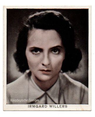 Irmgard Willers Altes Sammel Bild Foto 208 Vintage Film Movie Star von 1933