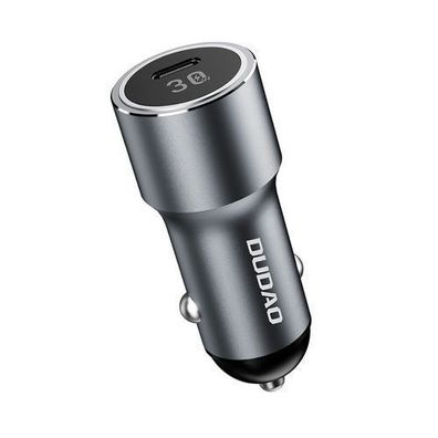 USB-C Autoladegeraet Dudao R14, 30W PD - Silber
