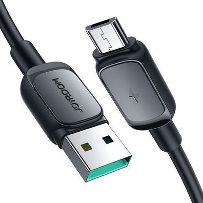 Joyroom Serie A14 USB-A/micro USB Kabel 2.4A, 2 m - Mehrfarbig Schwarz