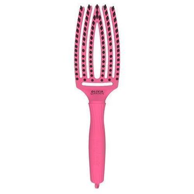 Olivia Garden FingerBrush Combo Haarbuerste, Mittelgross, Hot Pink