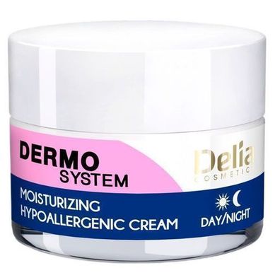 Delia Sanfte Feuchtigkeitscreme fuer Empfindliche Haut, 50 ml