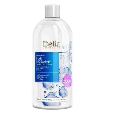 Delia Hydratisierende Mizellen-Reinigungswasser, 500 ml