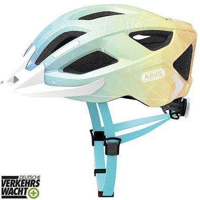 Aduro 2.0 blue art, L = 58-62cm, Abus Helme, 72771