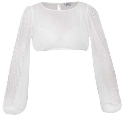 MarJo Dirndlbluse Böhen ecru - Größe: 30