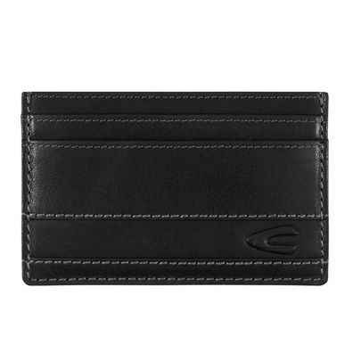 camel active Kartenbörse Kartenetui schwarz black field