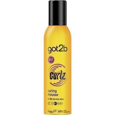 Got2B Locken Mousse, 250 ml - Maximale Lockendefinition und Stylingkontrolle