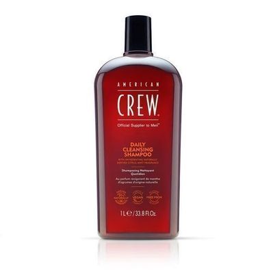 American Crew Daily Shampoo fuer Maenner, 1000 ml - Professionelle Haarpflegeprodu
