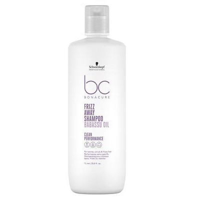 Schwarzkopf Professional BC Bonacure Glaettungs-Shampoo fuer strapaziertes Haar, 1