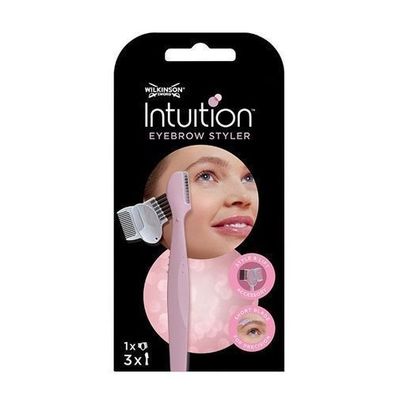 Wilkinson Intuition Praezisions-Augenbrauenstyler - Rasierer mit Wechselklingen f