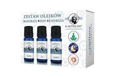 Optima Natura N-Active Aetherische Oelmischungen Set: Ruhe 10 ml + Schlaf 10 ml
