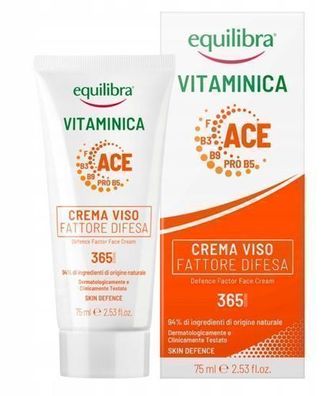 Equilibra Vitaminica Schutzcreme 365 Tage, 75 ml
