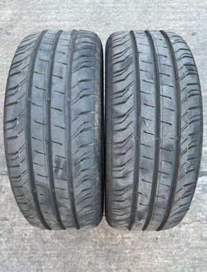 2x Sommerreifen 225/55 R17 101V XL Continental Conti Van Contact 200 DOT20 7,7-8,3mm