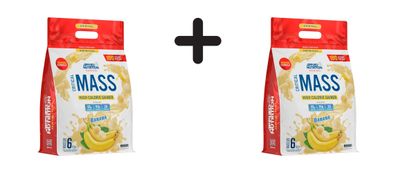 2 x Applied Nutrition Critical Mass Original (6000g) Banana