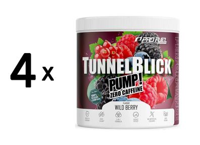 4 x ProFuel Tunnelblick Pump! (440g) Wild Berry