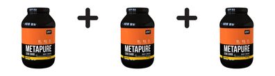 3 x QNT Metapure Zero Carb Whey Isolate (908g) Banana