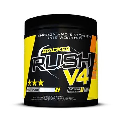 Stacker2 Rush V4 (60 serv) Lemon Lime