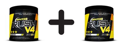 2 x Stacker2 Rush V4 (60 serv) Lemon Lime