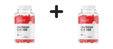 2 x OstroVit Ubichinon Q10 (100 vcaps) Unflavoured
