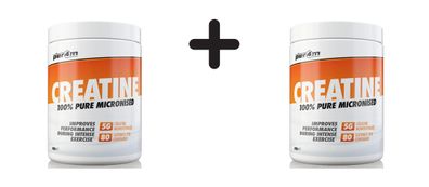2 x Per4m Creatine 100% Pure Micronised (400g) Unflavoured