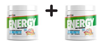 2 x Per4m Energy Pre-Workout (60 Serv) Gummy Worms