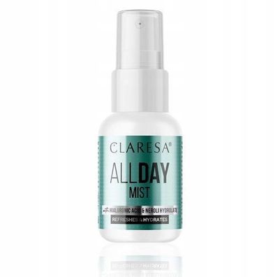 Claresa Feuchtigkeitsspendendes & Leuchtendes Gesichtsspray, 50 ml