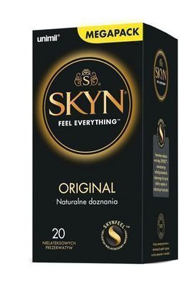 Unimil Skyn Original Latexfreie Kondome - 20 Stueck fuer sicheres Erlebnis