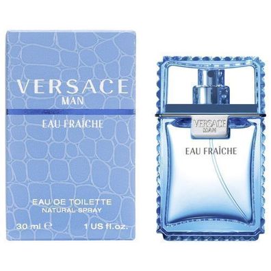 Versace Man Eau Fraiche Eau de Toilette, sinnliche Eleganz & Frische, 30ml - Ide