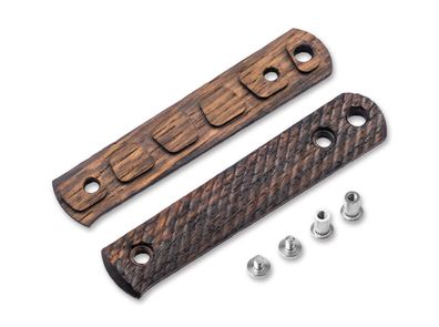 Böker Manufaktur Solingen BFF Packlite Griffschalen Räuchereiche Rope