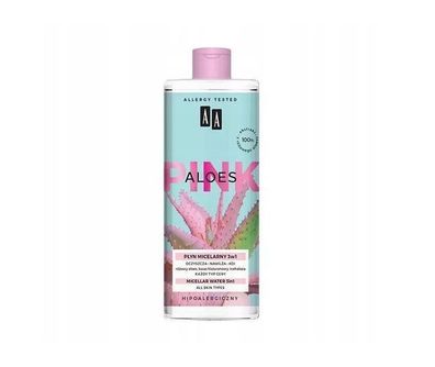 AA Aloes Pink, 3-in-1 Mizellenwasser, 400 ml