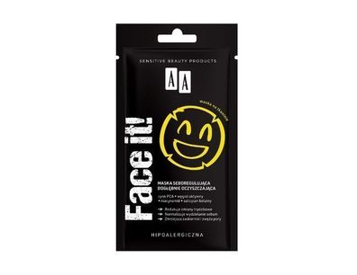 AA Gesichtspflege: Talgregulierende & Tiefenreinigende Maske, 18 ml