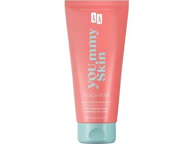 AA Yoummy Skin Peach Firm, Ultra-glaettendes Koerperpeeling, 200 ml