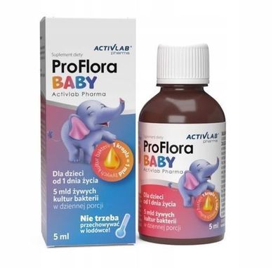 Aktivlab Pharma ProFlora Baby Tropfen, 5 ml - Saeuglingsfreundliches Probiotikum