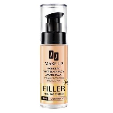 Oceanic AA Make Up Filler Foundation Anti-Falten 103 Light Beige, 30 ml