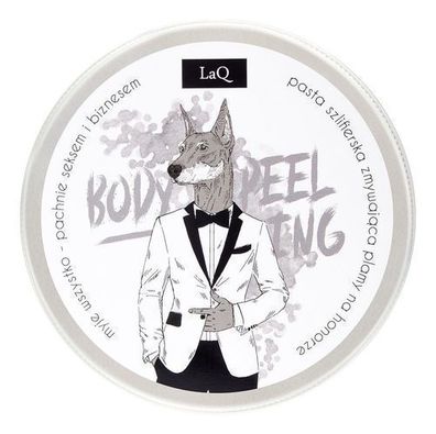 LaQ Maenner Gesichtspeeling Doberman, 200 ml - Tiefenreinigung und Frische fuer Mae
