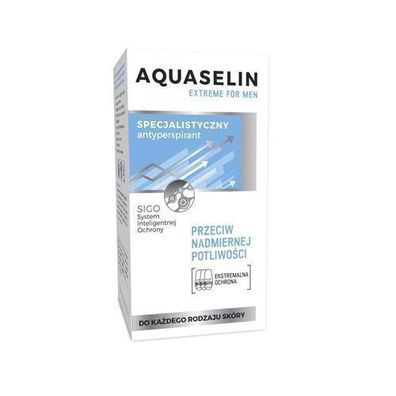 Aquaselin Herren Antitranspirant Roll-On Stark Schutz, 50 ml
