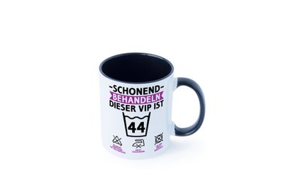 44 Geburtstag | schonend behandeln | 44 Jahre v2 Tasse - Geschenk