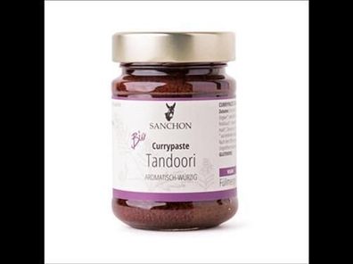 Sanchon 3x Currypaste Tandoori, Sanchon 190g