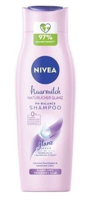 NIVEA Glanz Serum Shampoo fuer strahlendes Haar, 250ml