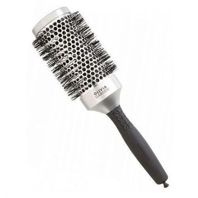 Olivia Garden Essentials Antistatische Foehnbuerste fuer Haarstyling Classic Silver