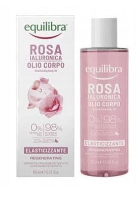 Equilibra Hyaluron-Rosenoel fuer die Hautpflege, 150 ml