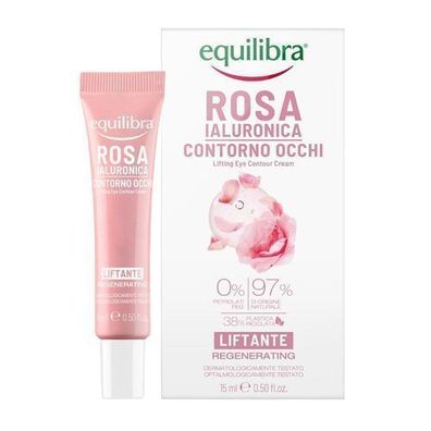 Equilibra, Rose Anti-Aging Augencreme, 15 ml