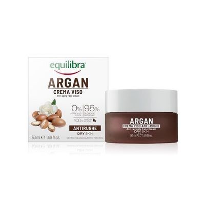 Equilibra Anti-Aging Gesichtscreme mit Arganoel, 50 ml