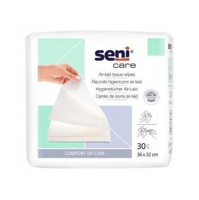 Seni Care Hygienetuecher Air-Laid 36 x 32 cm, 30 Stueck