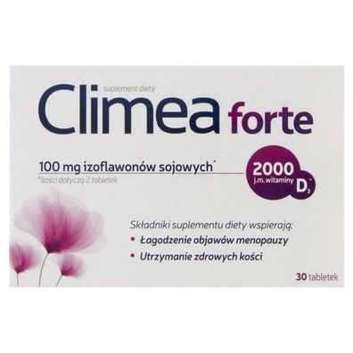 Climea Forte, 30 Tabletten - Nahrungsergaenzungsmittel zur Foerderung des Wohlbefi