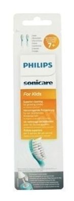 Philips Sonicare Kinder Ersatzbuersten - 2er Pack fuer effiziente Zahnpflege