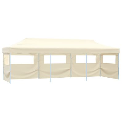 Faltzelt | Pop-Up Partyzelt | Markstand | Pavillon | Gartenzelt | 3 x 9 Meter