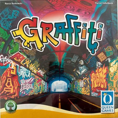 Graffiti Queen Games Familienspiel Kinderspiel Brettspiel Legespiel Kartenspiel