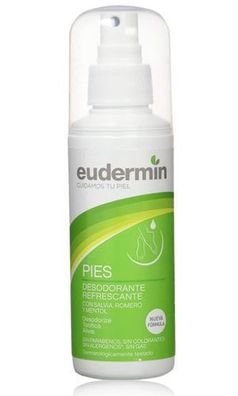 Eudermin Fussdeodorant Spray 125ml - Langzeit Frische und Schutz