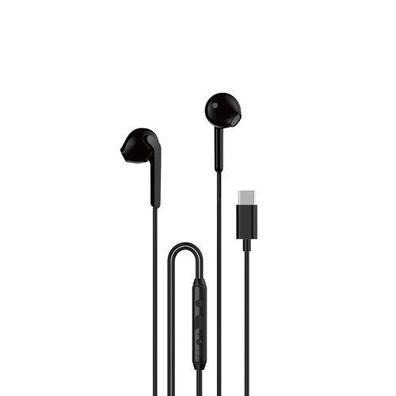 Dudao X3C In-Ear Kopfhoerer mit Kabel - USB-C 1.2m - Schwarz
